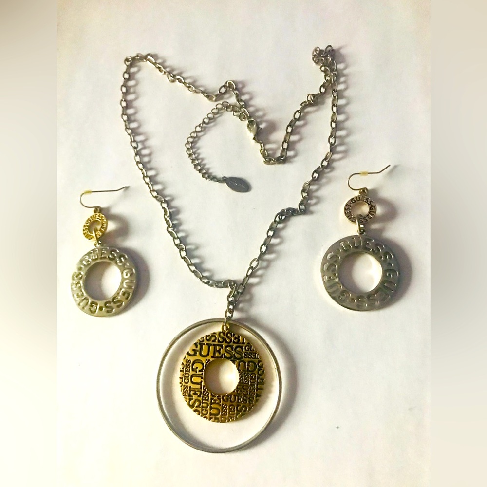 Guess Sets of Necklace and Earrings